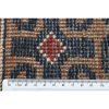 Khotan Rug in Red & Dark Navy