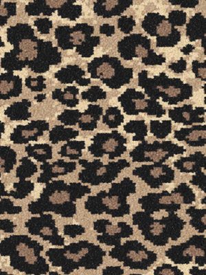 Java Leopard Quirky Quirky Wool Carpet
