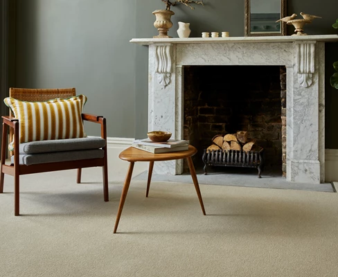 Fossil-Hampstead Hampstead Deluxe Fossil 80/20 Wool Blend Carpet