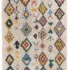 Shaggy rugs - Siddel Natural Cotton Shaggy (beige/multi)