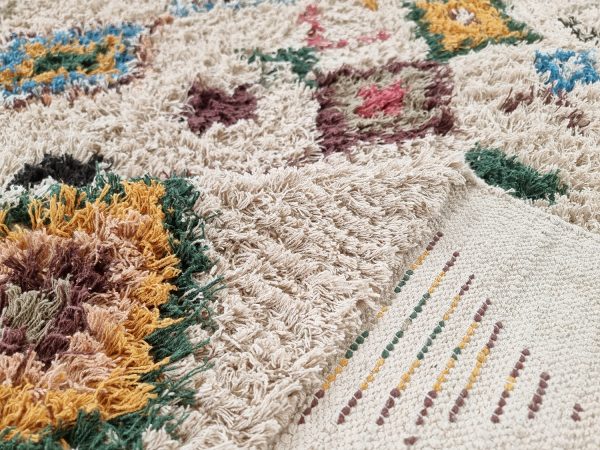 bomullsmatta_siddel_beige_multi_teppe_carpet_teppich_04 Shaggy rugs - Siddel Natural Cotton Shaggy (beige/multi)
