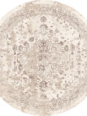 Round rug - Mateur (beige)